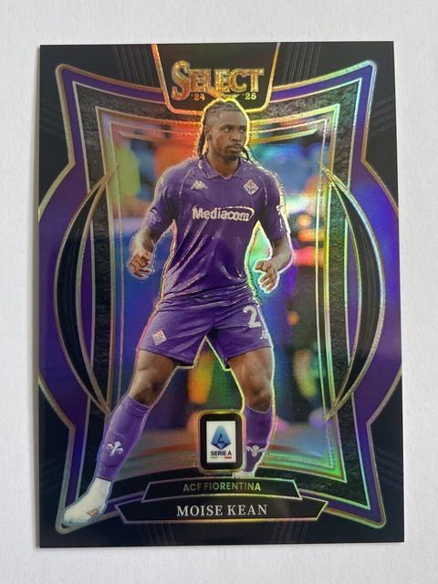 MOISE KEAN 1/1 BLACK PRIZM - 2024/25 PANINI SELECT