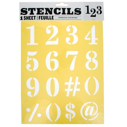 Stencil Templates with Numbers 11 Inches - 第 1/1 張圖片