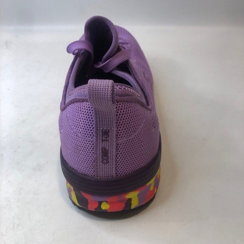 Skechers Womens Bulklin Balran Comp Toe Work Sneaker Memory Foam Purple Multi - Picture 13 of 23