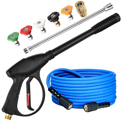 #ad #ad Pressure Washer Gun with 15in Extension Wand amp; 25FT Hose 5 Nozzle Tips Quick... $69.50