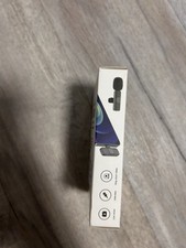 Wireless Lavalier Clip Mini Microphone Black for iPhone Type-C Smartphone