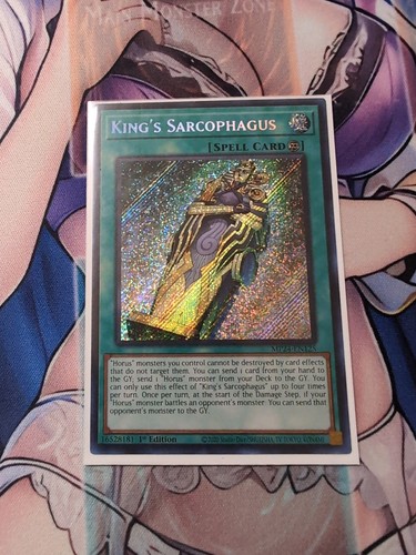 Yugioh King’s Sarcophagus MP24-EN125 – Secret Rare, Near Mint, Ungraded