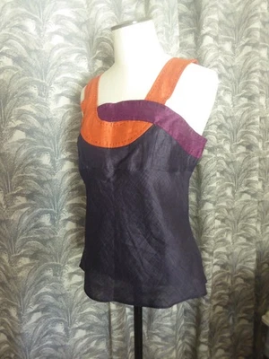 ZAPA Top Bustier caraco SOIE T 38 - Photo 1/4