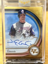 Jim Edmonds Auto Five Star /25 Sealed🏆👍offers 2024