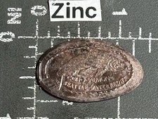 Seattle Water Front Coho Salmon Washington Elongated Pressed Smashed Penny Coin