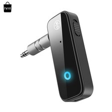 Bluetooth 5.3 Aux Adapter for Car with LCD - Wireless Audio Convenience