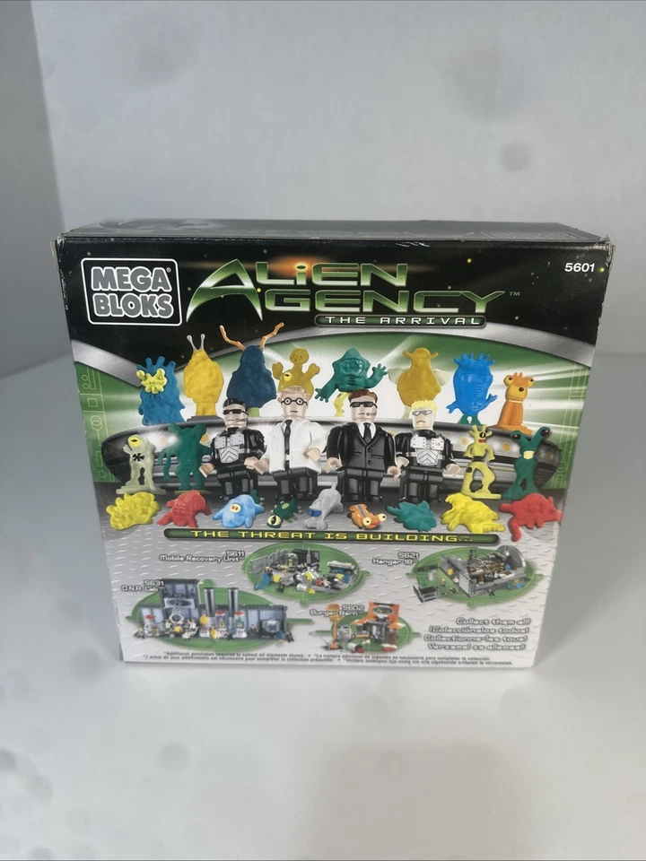 Mega Bloks 5601 Alien Agency The Arrival “Freaky Fill-up” NUEVO y Precintado Foto 2 de 4