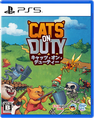 Unopened PS5 Cats on Duty Sony PlayStation 5 Game Source Entertainment Sealed