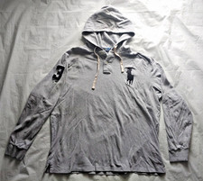 Polo Ralph Lauren Big Pony Long Sleeve Shirt Hoodie - Size XL - FREE SHIPPING  