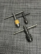 Vintage GTD No. 329 & No.332 T Handle Tap Wrench USA Greenfield Tap & Die