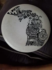 Discraft Golf Disc Michigan Theme Rare Nice 