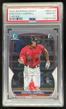2023 Bowman Draft Chrome #BDC-125 Kristian Campbell RC PSA 10
