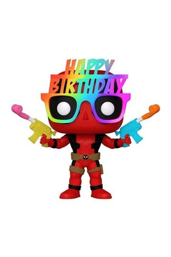 Deadpool Funko POP! Marvel Vinyl Figure 30th Birthday Glasses Deadpool 9 cm #783