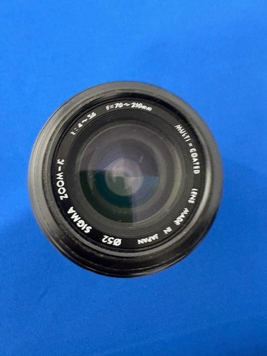 Vintage Sigma Zoom-K 70 - 210mm f4 - 5.6 MULTI Coated F Mount Nikon box c - Picture 2 of 4