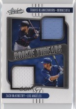 2021 Panini Absolute Rookie Threads Duals Travis Blankenhorn Zach McKinstry 1lj1