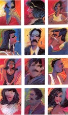 James Talmadge Hollywood Tough Guys and Their Women Artist's Proof Serigraph