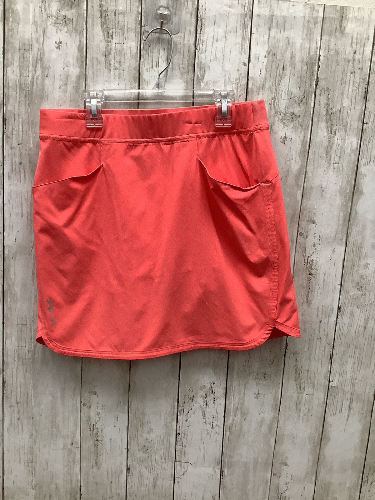 RLX Ralph Lauren Women's Sunset Red Performance Golf Skort - Size Small