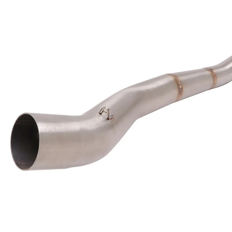 Exhaust Header Front Pipe Link Tube For Kawasaki NinjaZX4R ZX4RR