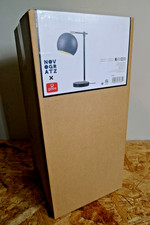 NEW Novogratz x Globe Matte Black / Brass Table Lamp 65785