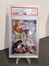2019 Topps Chrome SHOHEI OHTANI / Nolan Ryan Greatness Returns #GRE3 PSA 10 Gem