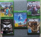 XBox One Konvolut No Man´s Sky, Minecraft, Batman, Avengers, Farcry Primal