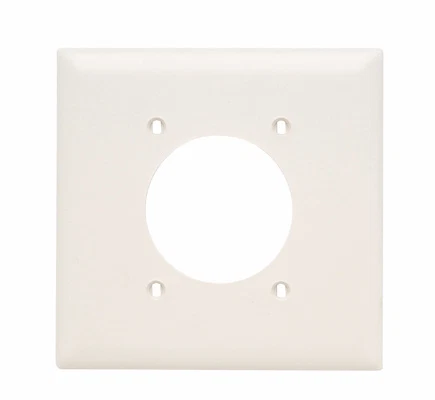 Pass & Seymour TP703LA 2-Gang Wall Plate Power Outlet Receptacle Replacement