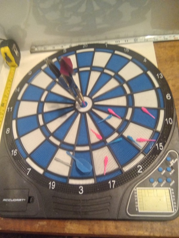 Accudart comet Wall Mount Electronic Mark Dart board 