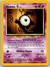 Unown [E] Common CR CG gangs Neo Discovery 67/75 NM on eBay
