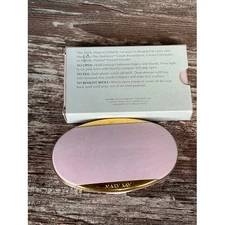 Mary Kay 4904 Pink Gold Oval Refillable Makeup Compact Mirror
