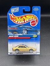 1998 Hot Wheels Mainline/Collector #1093 BMW 850i Gold w/ Lace Spoke R244