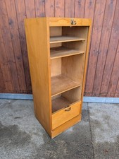 Vintage Aktenschrank Rolladenschrank Mid Century Retro Büroschrank Rollschrank 2