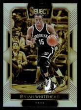 Isaiah Whitehead 2016-17 Panini Select Courtside Silver Prizm RC #255 Nets ESE