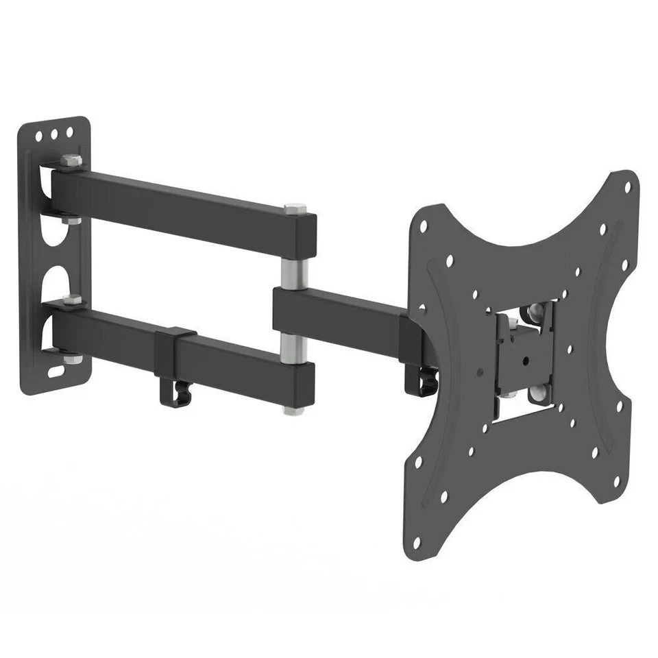 Full Motion TV Wall Mount Bracket Swivel Tilt 14 18 26 32 40 42 Inch LED LCD - Image 3 of 4