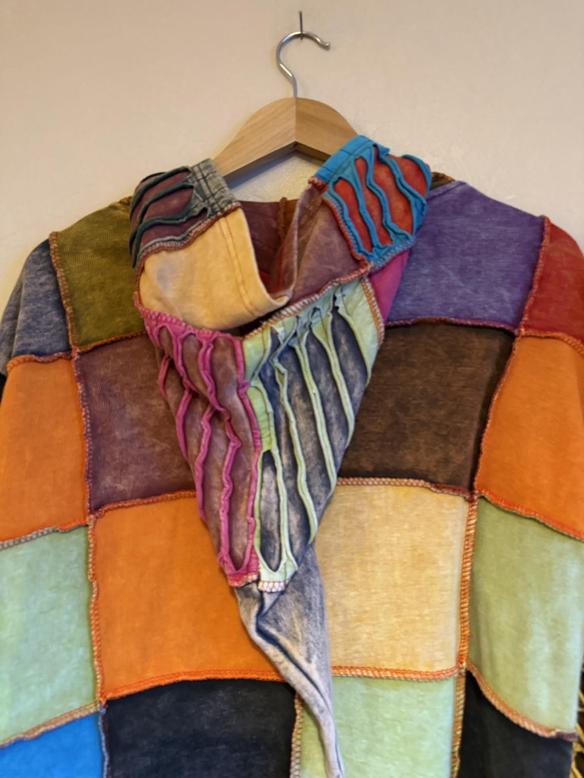 Patchwork Multicolour 100% Cotton Made In Napal H… - image 13