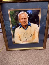 Arnold Palmer signed autographed PGA Golf photograph