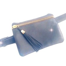 Fanny Pack smooth faux leather, tag ...ships  free