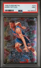 1996 FLEER METAL #237 KERRY KITTLES ROOKIE RC PSA 9