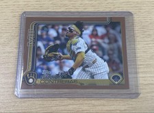 William Contreras 2025 Topps Series 2 #433 Milwaukee Brewers Card Used