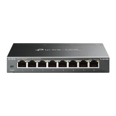 TP-LINK TL-SG108E 8-Port-Gigabit-Unmanaged Pro Switch