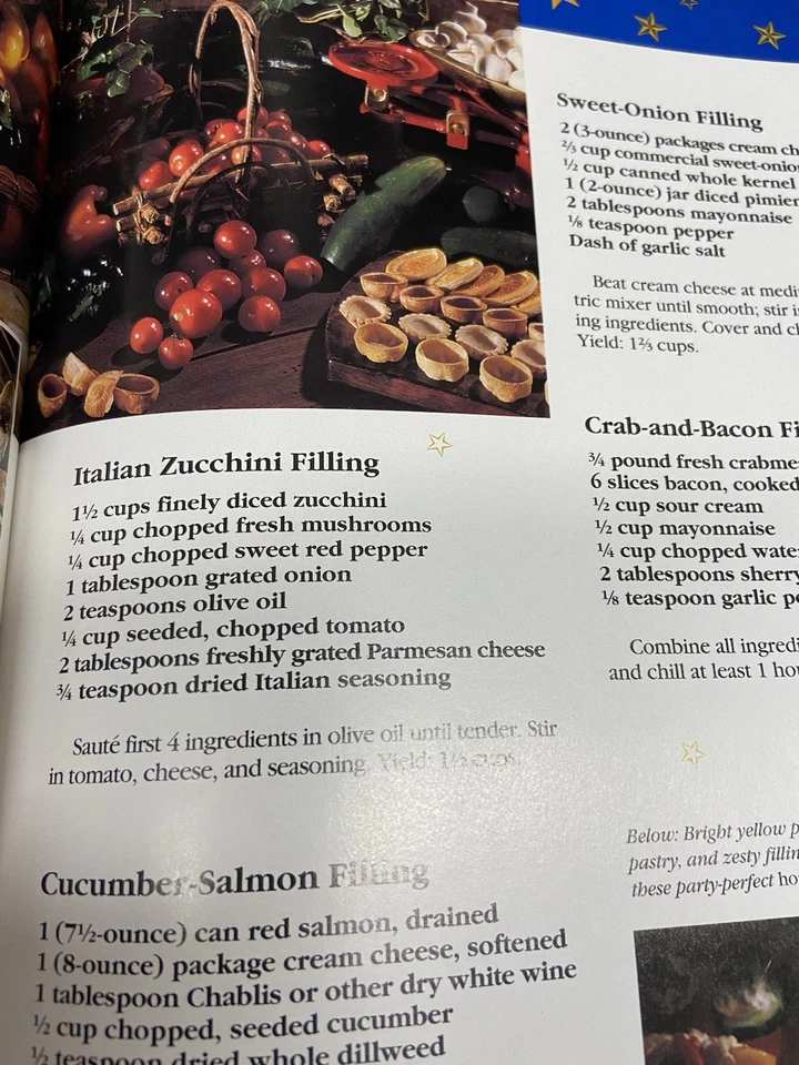 Oxmoor house 1992 American Country Christmas, Recipes Crochet Decorations -mint- - Image 4 of 4