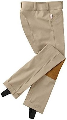 Tailored Sportsman Girl's Trophy Hunter SIDE Zip Jodhpurs 3962 Tan NWT