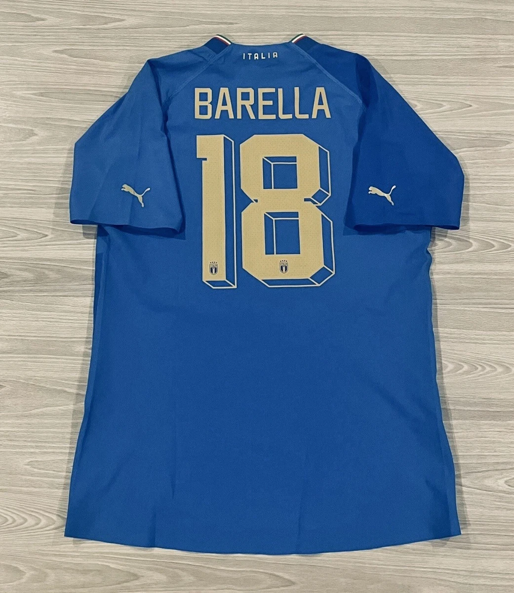 Maillot De Foot Lotto Italie N°7 - Rouge, Manches Longues, Taille XL - Occasion