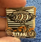 Vtg 2000 Indianapolis 500 Event Titan Bike Motorcycles Lapel Pin Montoya 20