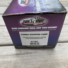 Tuff Stuff Performance Accessories 6176a Chrome Saginaw Power Steering Pump