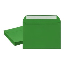 20Pcs 7.8x5.5 Inch Self-Seal for Invitation Envelopes A7 Light Dark Green
