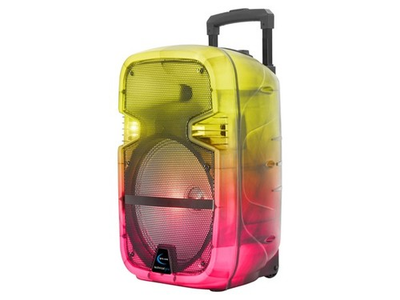 #ad #ad TECHNICAL PRO 2500 WATT BLUETOOTH SPEAKER LED SYNC LIGHTS TRANSLUCENT $150.39