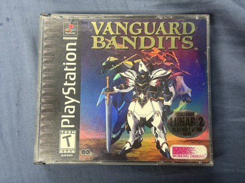 Vanguard Bandits! PS1 mit Lunar 2 Eternal Blue Bonus Demo Disc!