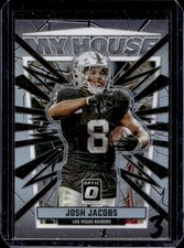 2023 Panini Donruss Optic Josh Jacobs My House! Holo Prizm #13 Raiders