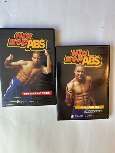 Hip Hop Abs Set of 2 DVD New Sealed - Picture 1 of 15