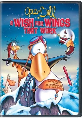 OPUS N BILL IN A WISH FOR WINGS THAT WORK New DVD Bloom County Berkeley Breathed